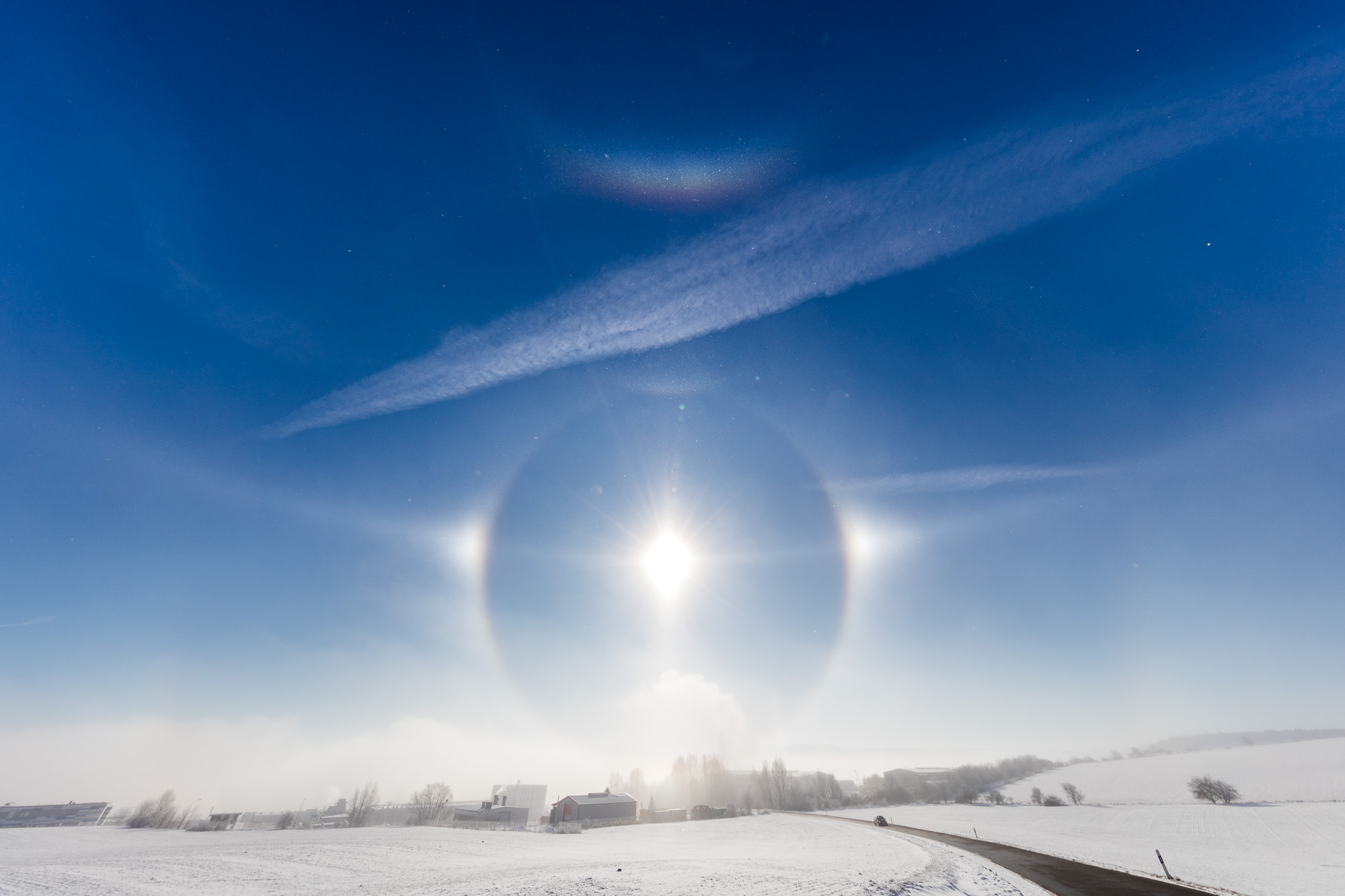 How Diamond Dust Sparkles In The Sky In Sub-Zero Temperatures